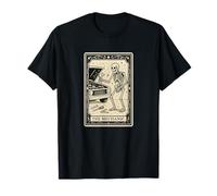 The Mechanic Tarot Card - Spooky Gothic Garage Workshop Car T-Shirt