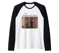 The Mechanical Man Robot Vintage Science-Fiction Manche Raglan