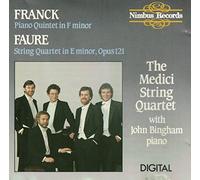 The Medici String Quartet - Franck -Piano Quartet in F minor/Faure-String Quartet in E minor,Op.121 [UK Import]