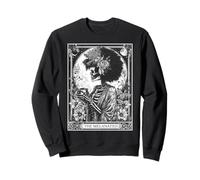 The Melanated Melanin Black History Carte de Tarot Africain Sweatshirt