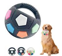 The Mellow Dog Calming Ball,Balles pour Chiens agressifs,Jouet pour Chien Indestructible,Balle Indestructible,Balle de Jeu Interactive pour,avec poignée,pour l'entraînement-B