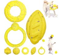 The Mellow Dog Calming Ball, Mellow Dog Emotional Support Ball, Chewable Calming Balls for Dogs, Fun Toys and Chew Toy for Any Size Dog, Dog Tennis Balls for Aggressive Chewers (CDE)