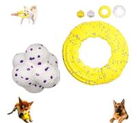 The Mellow Dog Calming Ball, Yellow Calming Dog Ball, Dog Toy Calming Ball, Sports Pet High Bounce Balls,Dog Toys Ball,The Doggy Disc Ball,Chewer Calming Ball Dog Toys (Plan C4)
