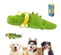 The Mellow Dog - Calming Crocodile, Calming Crocodile Dog Toy, Machine Washable USB Charging, Automatic Dog Petting Machine for Small, Medium, Large Dogs, Puppy Toys to Keep Them Busy (1Pcs)