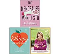 The Menopause Manifesto, The Happy Menopause, The Good Menopause Guide [Hardcover] 3 Book Collection Set