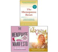 The Menopause Reset, The Menopause Manifesto & The Good Food Menopause Diet Cookbook 3 Books Collection Set
