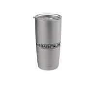 The Mentalist Logo Gobelet isotherme en acier inoxydable double paroi