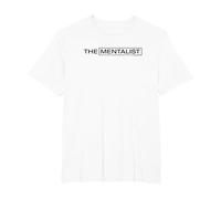 The Mentalist Logo T-Shirt, Homme Grandes Tailles, Blanc, 5X Tall