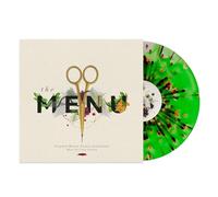 The Menu/Vinyle Vert avec Eclaboussures Violettes et Oranges 180gr