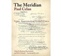 The Meridian by Paul Celan Celan, Paul (Auteur)