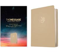 The Message Devotional Bible: Leather-look, Driftwood Dove: Featuring Notes and Reflections from Eugene H. Peterson