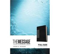 The Message Full Size LeatherLook BlackSlate Eugene H Peterson (Auteur)