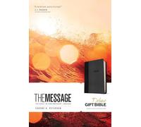 The Message: The Bible in Contemporary Language, Black/Slate, Leather-Look