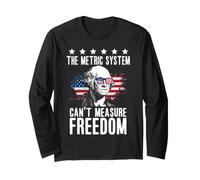 The Metric System Cant Measure Freedom Kilometer 4th of July Manche Longue