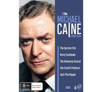 Michael Caine Collection Ipcress File/Hurry Sundown Honorary Consul Fourth Protocol/Jack The Ripper [Import]