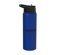 The Middle Logo Stainless Steel Insulated Water Bottle