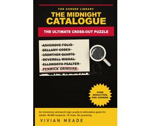 The Midnight Catalogue: A 46,600-Book Elimination Puzzle · The Cursed Library
