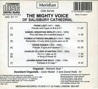 The Mighty Voice of Salisbury Cathedral [IMPORT]