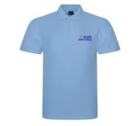 The Military Store Royal Air Force Polo brodé, bleu ciel, L