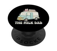 The Milk Dad Father Dad Blague PopSockets PopGrip Adhésif