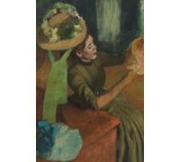 The Millinery Shop (Degas): A Classic Softcover Journal