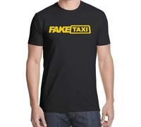 The Mimi Fake Taxi Funny T-Shirt Graphic Printed Top Tee for Men Manches Courtes(Medium)