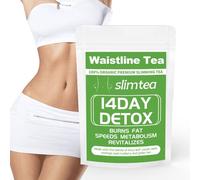 Thé Mince De 14 Jours, Thés Détox For La Gestion Du Poids Du Tour De Taille, Digestif Après Les Repas(1pcs)