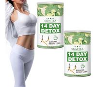 Thé Mince Détox De 14 Jours, Thé À Base De Plantes Naturelles(2pcs)