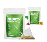 Thé Minceur Détox 20 Jours - For Le Soutien De La Taille, Nettoyer La Gestion Du Poids(2pcs)
