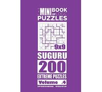 The Mini Book of Logic Puzzles - Suguru 200 Extreme (Volume 4)