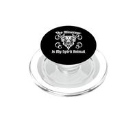 The Minotaur is My Spirit Animal Ancient Greek Mythology PopSockets PopGrip pour MagSafe