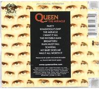 The Miracle [2011 Remaster] by Queen [Audio CD] NEUF