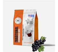 The Miracle Meal Lot de 25 gobelets de communion traditionnels pré-remplis avec gaufrette et jus de raisin 100 % Concord