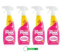 The Miracle Multi-Purpose Cleaner Lot de 4 sprays de nettoyant multi-usages Rose 750 ml + porte-clés Beni Culinari