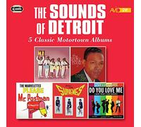 The Miracles - Sounds Detroit-Five Classic Motortown Albums (Hi, We're Miracles Soulful Moods of/Please Mr Postman/Meet The Supremes/Do You Love Me) [Import]