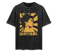 The Miseducation of Lauryn Hill Black Street Fashion Style Mens T-Shirt Unisex Black Top Tee L