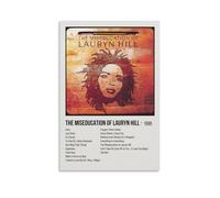 The Miseducation of Lauryn Hill by Lauryn Hill Poster sur toile classique imperméable à l'eau Décoration murale universelle Peinture à offrir à un ami ou un professeur 20 x 30 cm Sans cadre