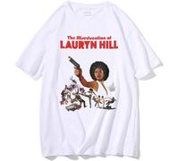 The Miseducation of Lauryn Hill Unisex T-Shirt Printed Graphic White Mens Top Tee XL