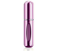 The Miss Chic Vaporisateur de parfum portable - Mini bouteille de voyage anti-fuite pour homme et femme, aluminium, facile à remplir, pas de fuite, parfait pour sac à main, poche et sac à main (rose)