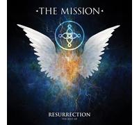 The Mission – Resurrection: The Best Of – Vinyle coloré marbré bleu et blanc