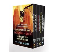 The Mistborn Saga Wax and Wayne Boxed Set: The Alloy of Law, Shadows of Self, The Bands of Mourning, and The Lost Metal