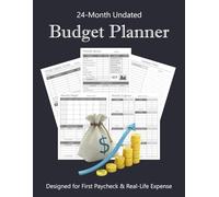 The Modern Budget Planner for Young Adults: An Undated 24-Month Monthly & Weekly Expense Tracker with Budgeting, Spending Analysis, and Financial Reviews. 8.5x11 Inch. 155 pages.