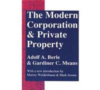 The Modern Corporation and Private Property by Adolf A. Berle A.A. Berle, Caroline Farrar Ware (Auteur)