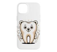 The Molar Bear Dental Assistant Dentist Tooth Pun Coque pour iPhone 14 Plus
