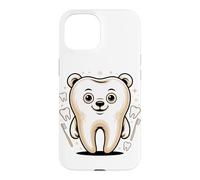 The Molar Bear Dental Assistant Dentist Tooth Pun Coque pour iPhone 15