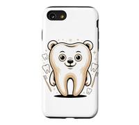 The Molar Bear Dental Assistant Dentist Tooth Pun Coque pour iPhone SE (2020) / 7/8