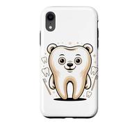 The Molar Bear Dental Assistant Dentist Tooth Pun Coque pour iPhone XR