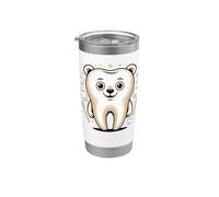 The Molar Bear Dental Assistant Dentist Tooth Pun Gobelet isotherme en acier inoxydable double paroi
