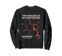 The Molecule of Motivation Caféine STEM Student Coffee Sweatshirt
