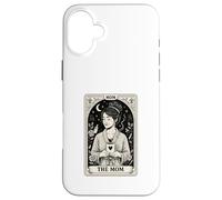 The Mom Tarot Card Coffee New Mom Aesthetic Coque pour iPhone 16 Plus